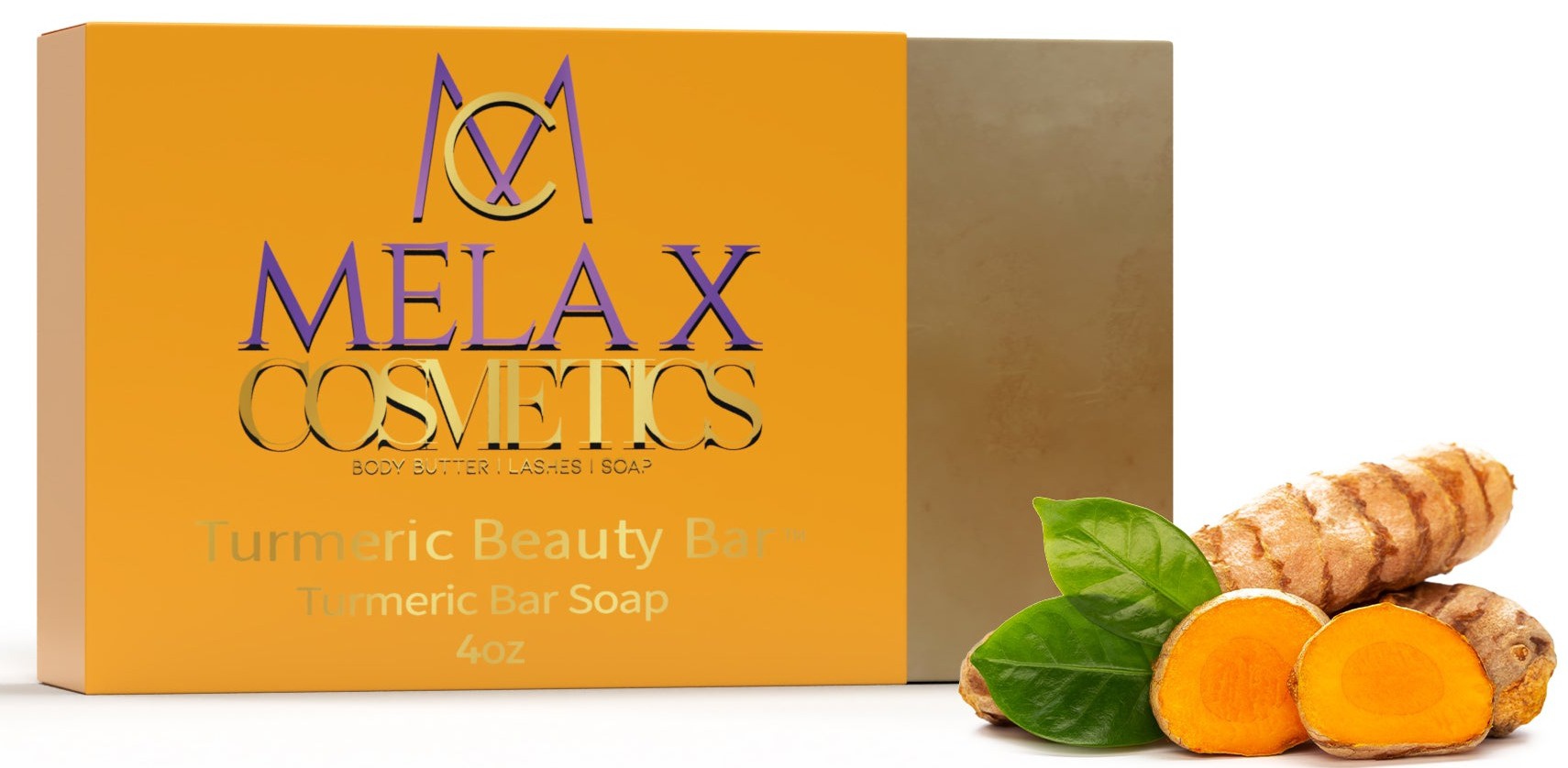 Mela X Cosmetics Turmeric Beauty Bar™