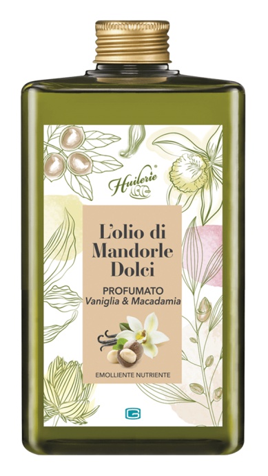 Huilerie L'olio Di Mandorle Dolci Profumato Vaniglia E Macadamia