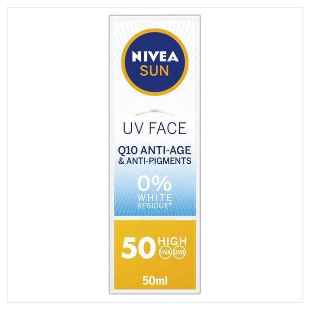 Nivea Sun NIVEA Sun Face Matte Cream SPF 50 Anti-Age Q10