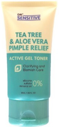 Dr. Sensitive Tea Tree & Aloe Vera Pimple Relief Active Gel Toner