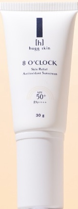 Hugg Skin 8 O' Clock Skin Relief Antioxidant Sunscreen SPF50+ Pa++++