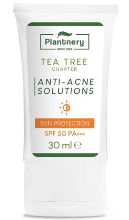 Plantnery Tea Tree Sunscreen Acne Oil Control Spf50 Pa+++