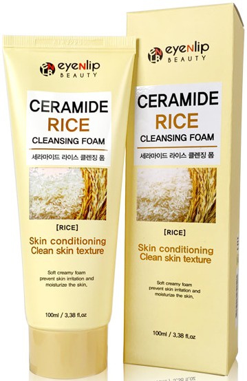 eyeNlip Ceramide Cleansing Foam Rice