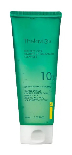 ThelaviCos Tea Tree Cica Trouble pH Balanced Cleanser