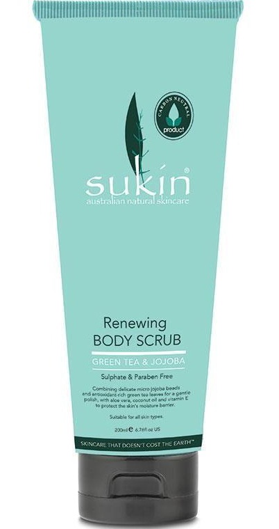 Sukin Renewing Body Scrub With Green Tea And Jojoba