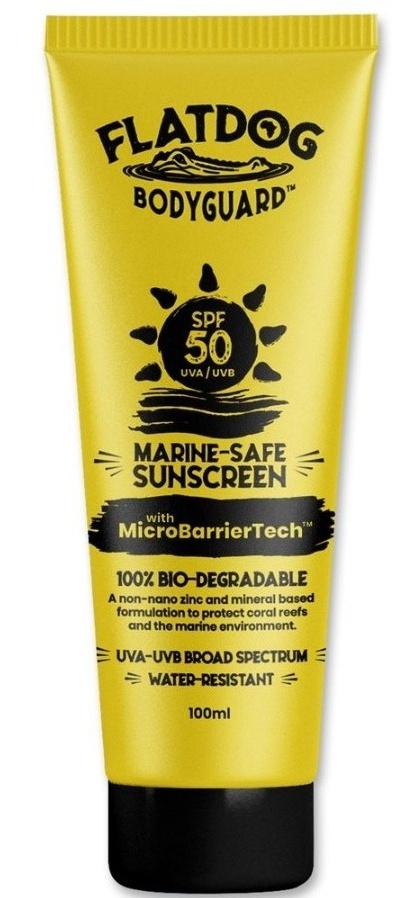 Flatdog  Bodyguard 100% Mineral SPF50 Suncreen Lotion