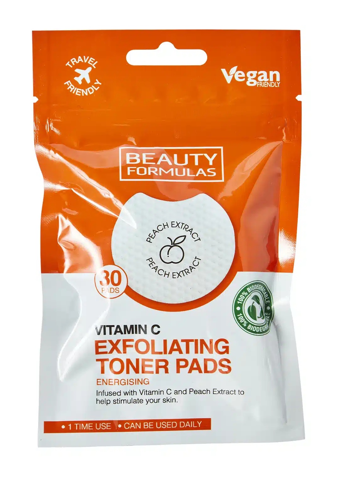 Beauty Formulas Vitamin C Exfoliating Toner Pads