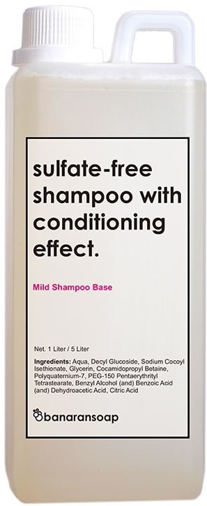 banaransoap Mild Shampoo Base Natural