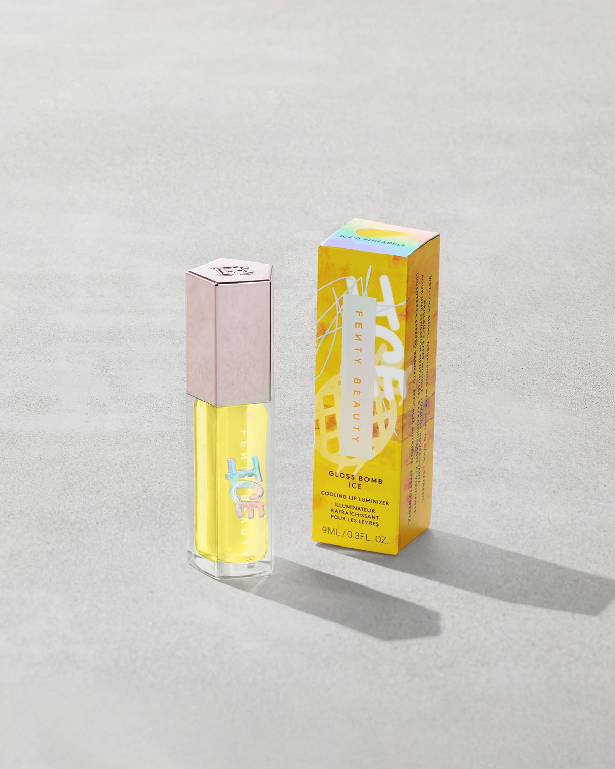 Fenty Beauty Gloss Bomb Ice Cooling Lip Luminizer Pineapple
