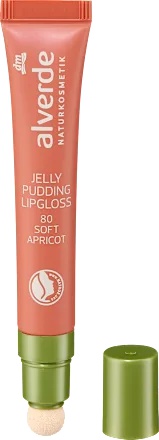 alverde Jelly Pudding Gloss 80 Soft Apricot