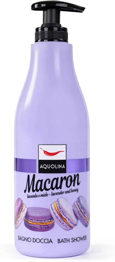 Aquolina Macaron Lavanda E Miele [Lavender & Honey] Bath & Shower Gel