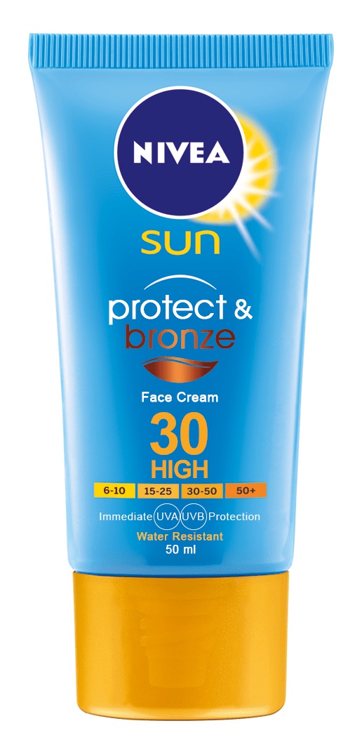 Nivea Sun Protect & Bronze Face Cream SPF 30