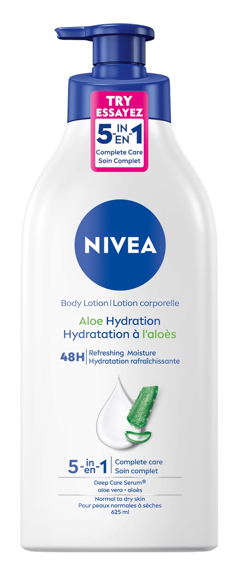 Nivea Aloe Hydration 5 In 1 Complete Care.