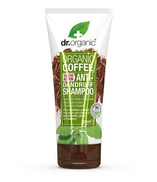 Dr Organic Coffee Mint Anti-Dandruff Shampoo