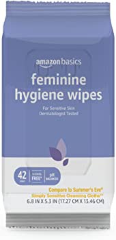 Amazon Basics Feminine Hygiene Wipes