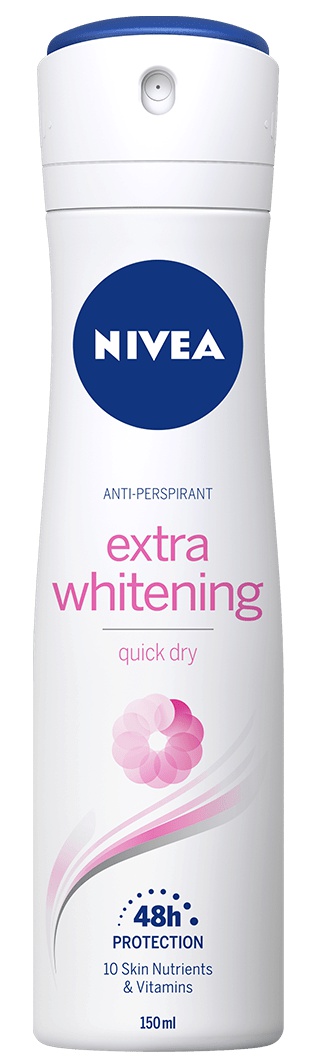Nivea Extra Whitening Anti-perspirant Spray