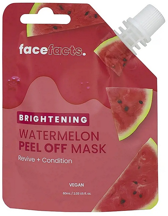 Face facts Brightening Watermelon Peel Off Mask