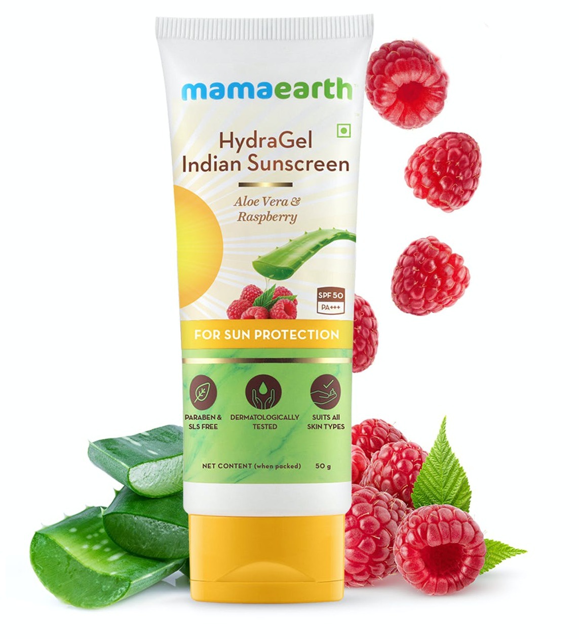 Mamaearth Hydragel Indian Sunscreen SPF 50 PA+++