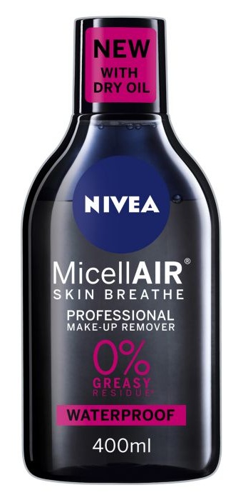 Nivea Micellair Skin Breathe Professional Make-Up Remover Face-Eyes Waterproof