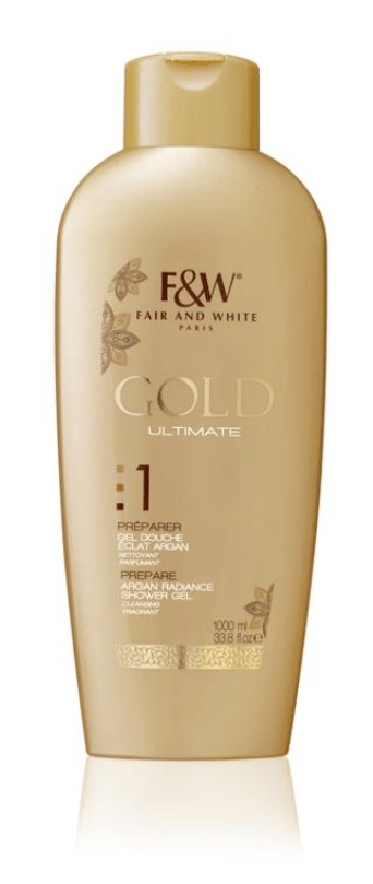 Fair & White Gold Argan Radiance Shower Gel