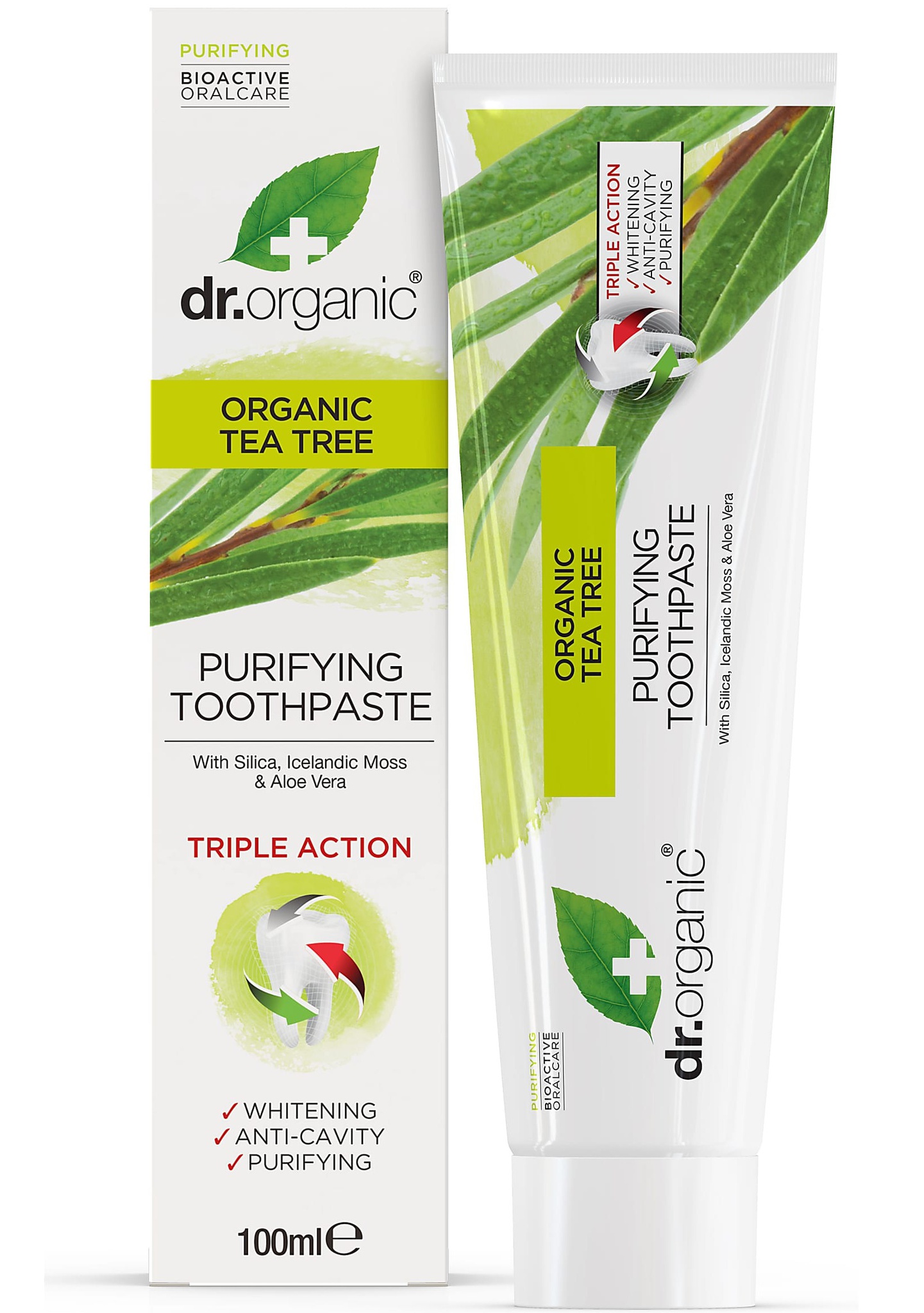 Dr Organic Tea Tree Purifying Toothpaste