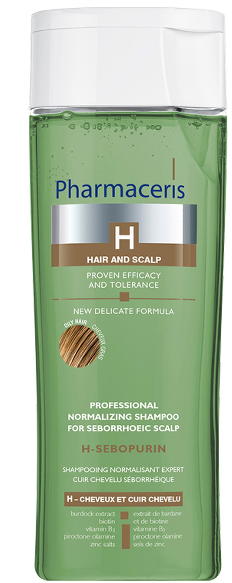 Pharmaceris H-sebopurin – Professional Normalizing Shampoo For Seborrheic Scalp