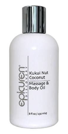 Epicuren Discovery Kukui Nut Coconut Massage & Body Oil