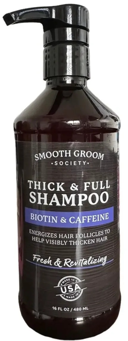 Smooth Groom Society Thick And Full Shampoo