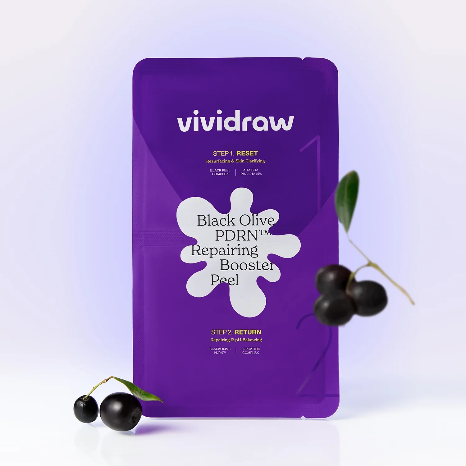 vivibrand Black Olive Pdrn™ Repairing Booster Peel