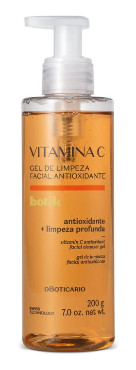 O Boticário Gel De Limpeza Facial Antioxidante Vitamina C