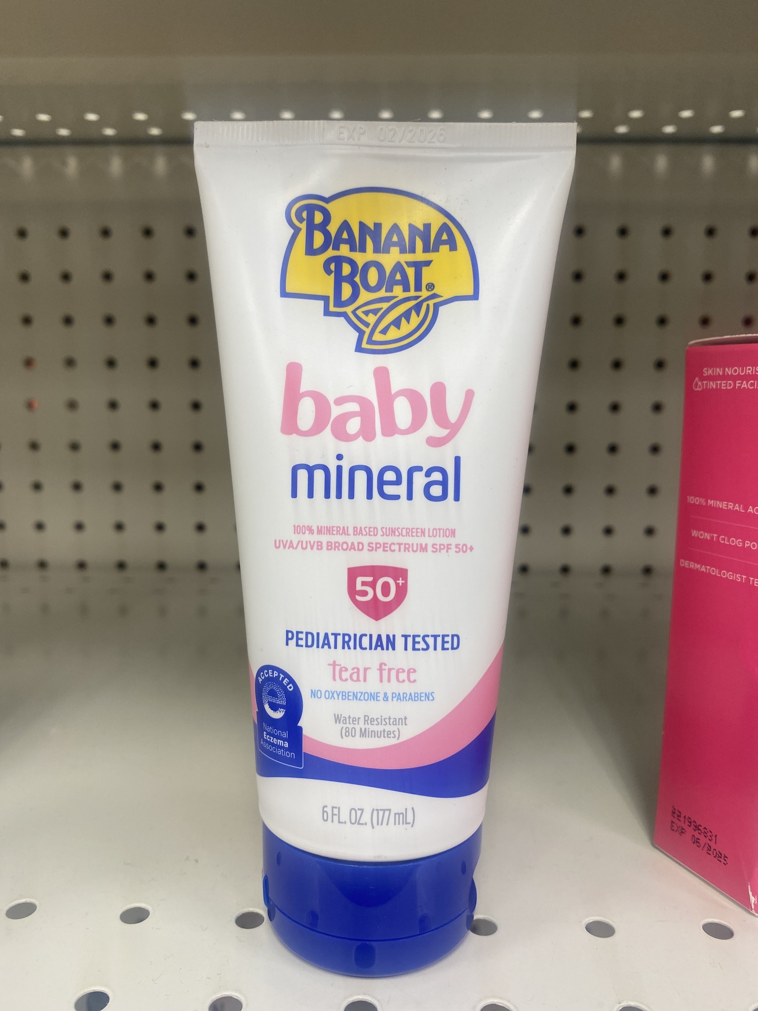 Banana Boat Baby Mineral 50