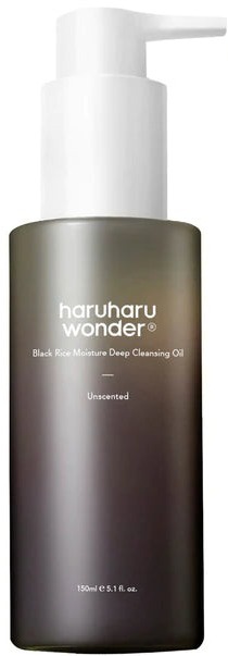 Haruharu WONDER Black Rice Moisture Deep Cleansing Oil