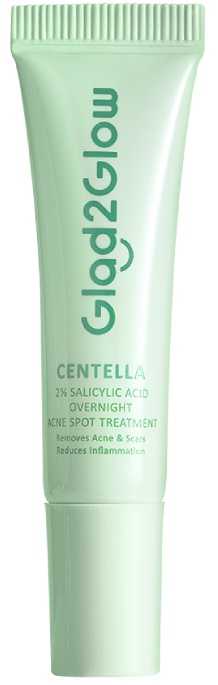 Glad2Glow Centella 2% Salicylic Acid Overnight Acne Spot Treatment 5g Acne Gel Anti Acne Cream