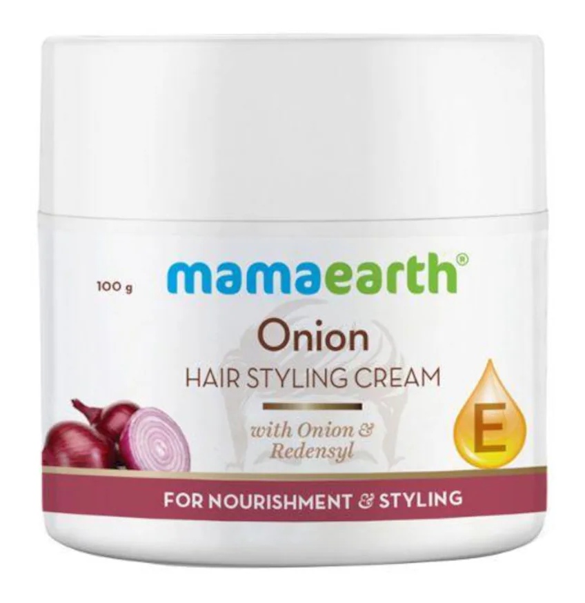 Mamaearth Onion Hair Styling Cream For Men With Onion & Redensyl