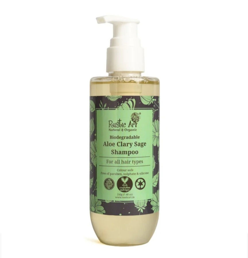 Rustic art Aloe Clary Sage Shampoo Liquid