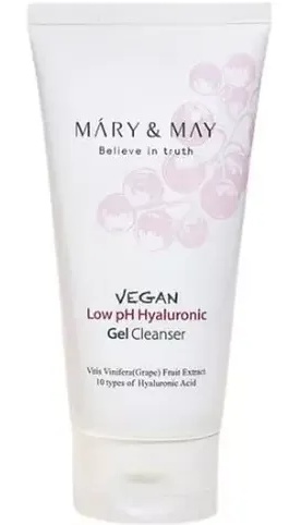 MARY & MAY Vegan Low pH Hyaluronic Gel Cleanser