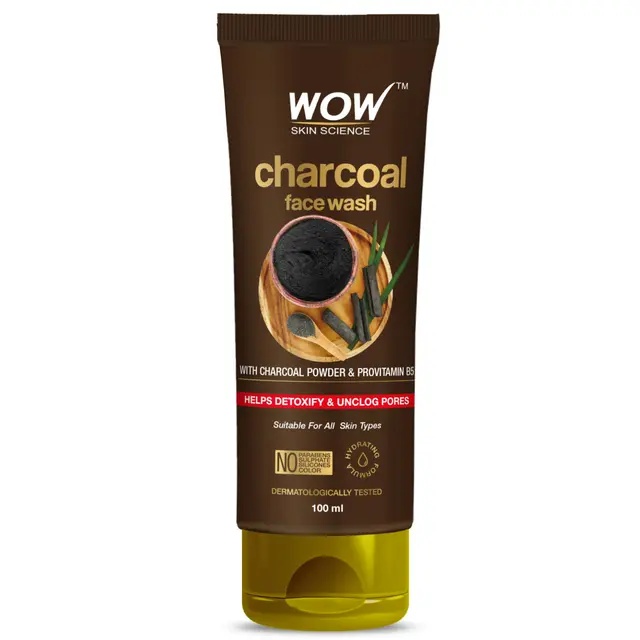 WOW skin science Anti-pollution Charcoal Face Wash