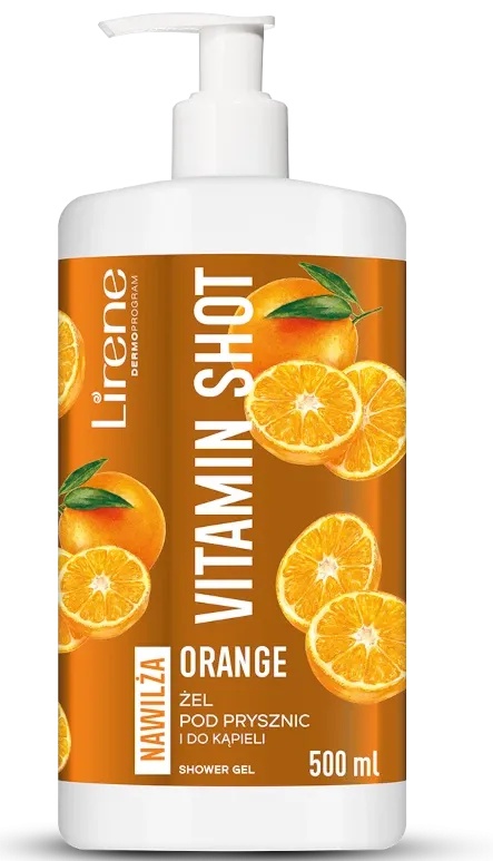 Lirene Vitamin Shot Orange Shower Gel