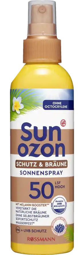 Sun Ozon Schutz & Bräune Sonnenspray LSF 50