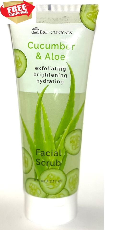 B&F Clinicals Cucumber & Aloe: Exfoliating, Brightening, Hydrating