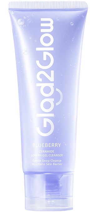 Glad2Glow Blueberry Ceramide Low pH Gel Cleanser