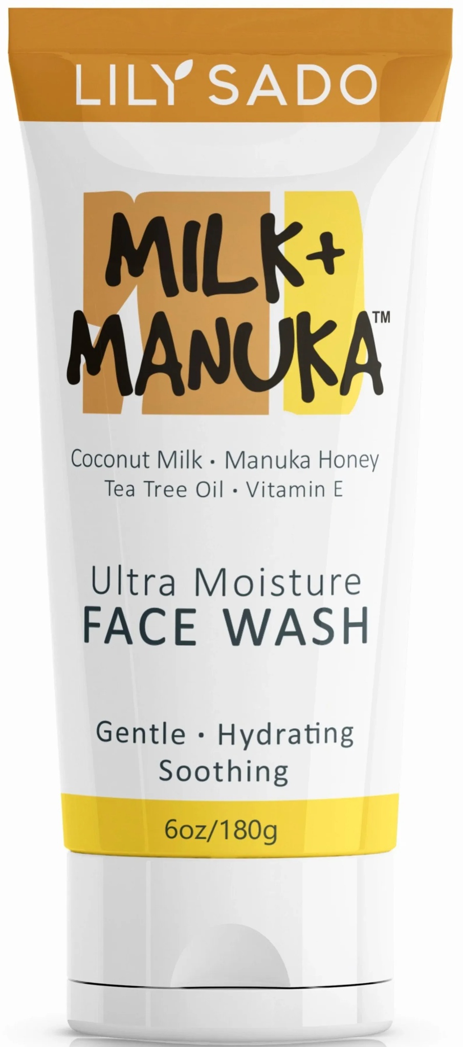 LILY SADO Milk+ Manuka Ultra Moisture Face Wash