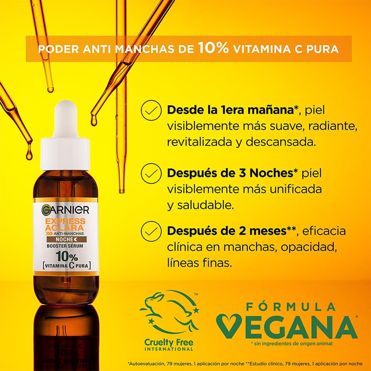 Garnier Express Aclara Sérum De Noche