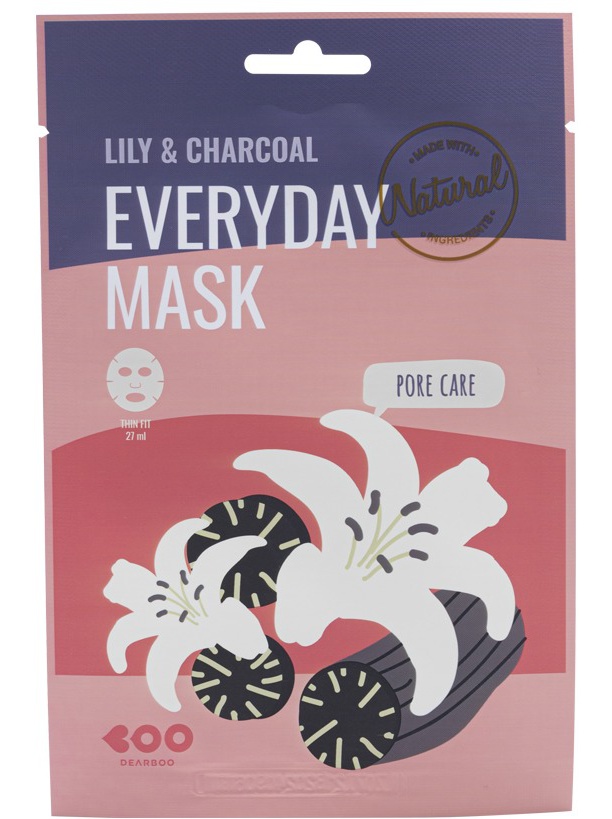 Dearboo Lily & Charcoal Everyday Mask