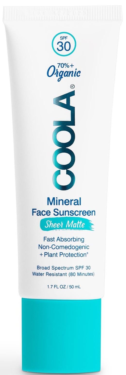 Coola Mineral Face Sunscreen Lotion Sheer Matte SPF 30