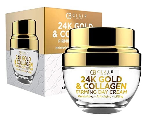 Clear (formerly Clair) Beauty 24k Gold & Collagen Firming Day Cream