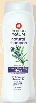 human  nature Strengthening +plus Shampoo