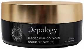 Dēpology Black Caviar Collagen Under Eye Patches