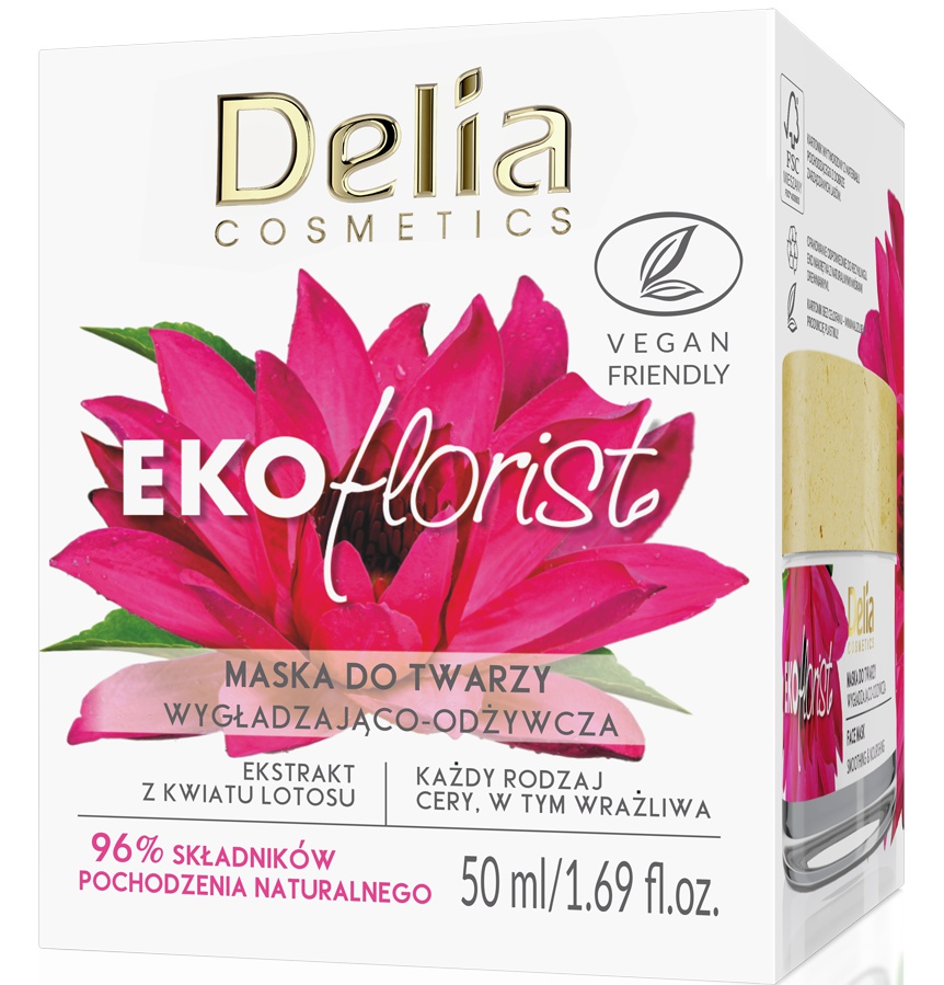 Delia Cosmetics Eko Florist Smoothing & Nourishing Face Mask