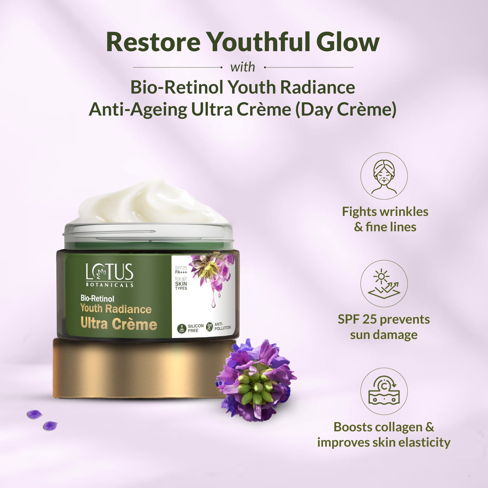 Lotus Botanicals Bio Retinol Youth Radiance Night Creme